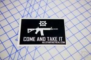 AT Come and Take It Sticker