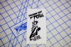 AT Freedom Isn't Free Sticker
