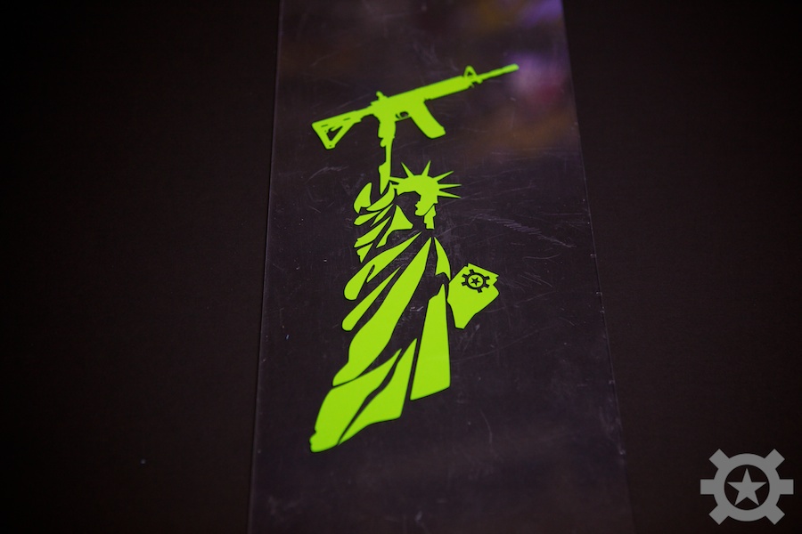 Allstar Tactical Liberty Diecut Sticker