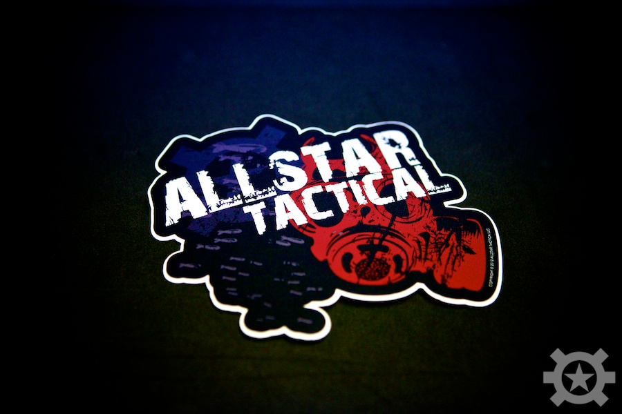 Allstar Tactical War Sticker