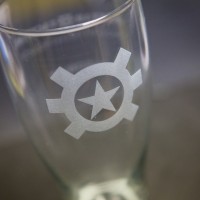 AT Logo Pilsner Glass