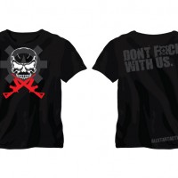 Skull Don't F With Us T-Shirt