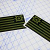 AT Flag Sticker OD Green