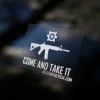 AT Come and Take It Sticker