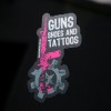 Guns, Shoes and Tattoos Sticker