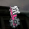 Guns, Shoes and Tattoos Sticker