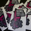 Guns, Shoes and Tattoos Sticker