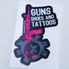 Guns, Shoes and Tattoos Sticker