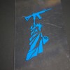 AT Liberty Diecut Sticker Blue